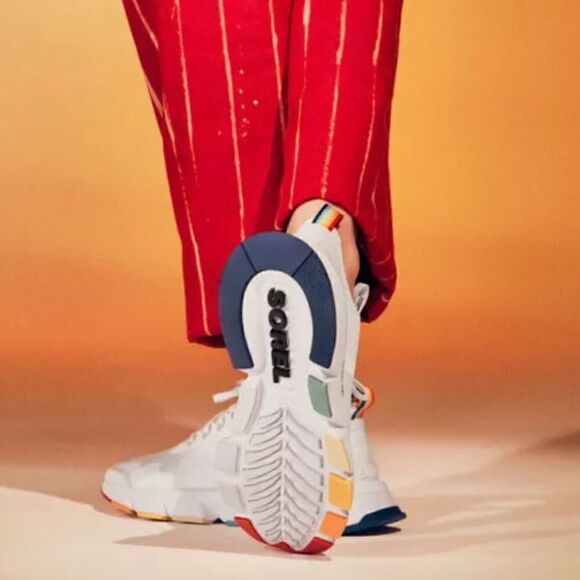 Sorel  kinetic rush rainbow EVA footbed sneaker size 11 new - Picture 4 of 16